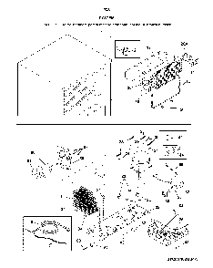 System Diagram and Parts List for 2537050261C  Kenmore Refrigerator
