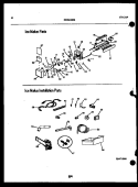 ICE MAKER AND ICE MAKER INSTALLATIO Diagram and Parts List for TSI210HN0D  Kelvinator Refrigerator
