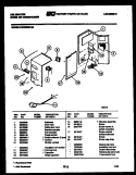 ELECTRICAL PARTS Diagram and Parts List for MH309G1QA  Kelvinator Air Conditioner