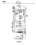 WIRING DIAGRAM Diagram and Parts List for FMT117U1W0  Frigidaire Microwave