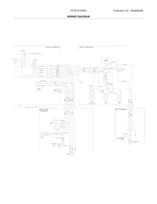 Wiring Diagram Diagram and Parts List for FFTR1514RW3  Frigidaire Refrigerator