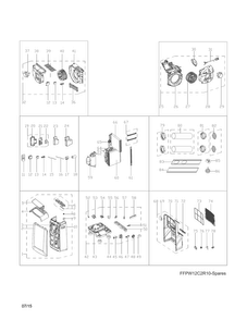 Part Location Diagram of 5304502101 Frigidaire HOUSING