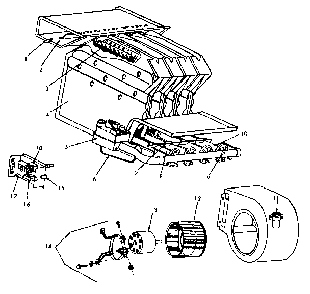 Part Location Diagram of 92840 Frigidaire Fan relay