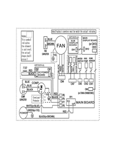 Wiring Diagram Diagram and Parts List for CAD504DWD3  Frigidaire Dehumidifier