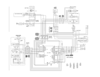 Wiring Diagram Diagram and Parts List for EI27BS16JB5  Electrolux Refrigerator