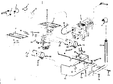 Burner & manifold assembly Diagram and Parts List for 8677214  Frigidaire Water Heater