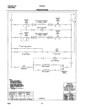 WIRING DIAGRAM Diagram and Parts List for FEF316AQB  Frigidaire Range