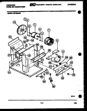 ELECTRICAL AND AIR HANDLING PARTS Diagram and Parts List for AS10ME5E2  Frigidaire Air Conditioner