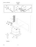 SYSTEM Diagram and Parts List for WFC09M3BW7  Crosley Freezer