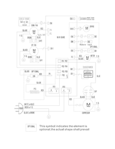Wiring Diagram Diagram and Parts List for CPA093DU111  Frigidaire Air Conditioner