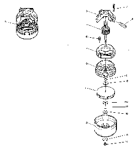 Part Location Diagram of 43489 Frigidaire Brush spring