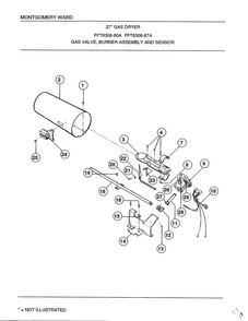 Part Location Diagram of 8015271 Frigidaire PIPE