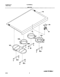 Part Location Diagram of 318159611 Frigidaire MAINTOP