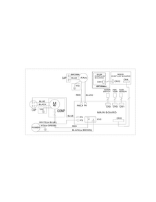 Wiring Diagram Diagram and Parts List for FAD251NUD13  Frigidaire Dehumidifier