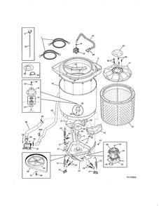 Part Location Diagram of 137510300 Frigidaire PLATE