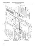 Part Location Diagram of 5304446015 Frigidaire Nut,hex keps ,No.8-32 ,(5)