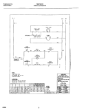 WIRING DIAGRAM Diagram and Parts List for FEB702CEBH  Frigidaire Wall Oven