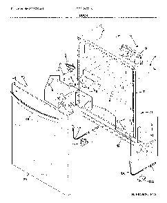 Door Diagram and Parts List for LFID2426TF4A  Frigidaire Dishwasher
