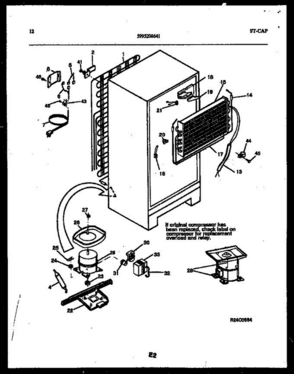 Part Location Diagram of 4007 Frigidaire Universal Refrigerator 1