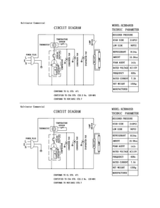 Wiring Diagram Diagram and Parts List for KCBB60SB  Kelvinator Cooler