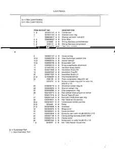 Compressor Page 2 Diagram and Parts List for 178040A  Frigidaire Refrigerator
