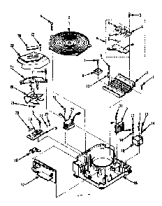 High Power Work Coil Diagram and Parts List for 5644498510  Kenmore Cooktop