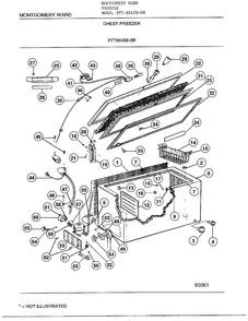 Part Location Diagram of 3017647 Frigidaire DISCONTINUED