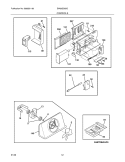 CONTROLS Diagram and Parts List for EW26SS70IS0  Electrolux Refrigerator