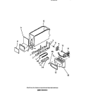 ICE DISPENSER, DRIVE MOTOR, CONTAIN Diagram and Parts List for FPE22VWCF0  Frigidaire Refrigerator