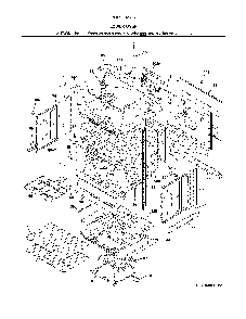 Lower oven Diagram and Parts List for 79049443413  Kenmore Wall Oven