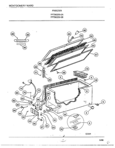 Part Location Diagram of 5303210182 Frigidaire DISCONTINUED