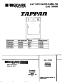 COVER Diagram and Parts List for FEF350CCTE  Frigidaire Range