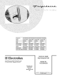 COVER Diagram and Parts List for FSC23R5DSB1  Frigidaire Refrigerator