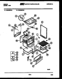 BODY PARTS Diagram and Parts List for CGC3S5WXB  Gibson Range