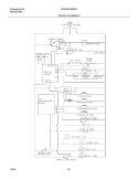WIRING SCHEMATIC Diagram and Parts List for FRS26W2BSB5  Frigidaire Refrigerator