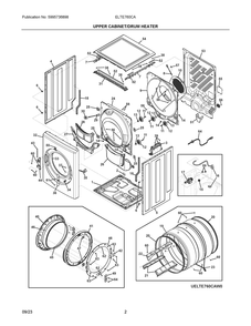 Part Location Diagram of 137560430 Frigidaire PANEL, BACKSHEET