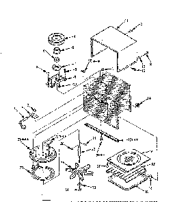 Cavity Parts-b Diagram and Parts List for 5648786280  Kenmore Microwave