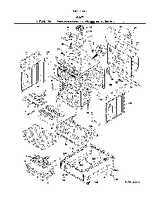 Body Diagram and Parts List for 79042533317  Kenmore Range