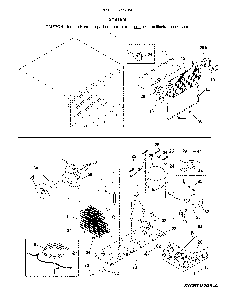 System Diagram and Parts List for 25370502619  Kenmore Refrigerator