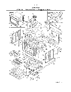 Lower oven Diagram and Parts List for 79049612315  Kenmore Microwave