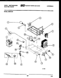POWER CONTROL Diagram and Parts List for KB969LM0  Frigidaire Microwave Oven Combo