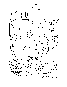 Body Diagram and Parts List for 79094243314  Kenmore Range