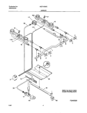 BURNER Diagram and Parts List for MGF316WGSK  Uni Range