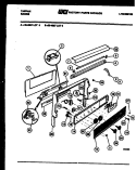 Part Location Diagram of 3131888 Frigidaire GLASS CONTROL PANEL