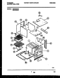 BODY PARTS Diagram and Parts List for FEB703BAB4  Frigidaire Wall Oven