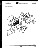SYSTEM AND AUTOMATIC DEFROST PARTS Diagram and Parts List for CTN110WKR1  Frigidaire Refrigerator
