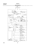 WIRING SCHEMATIC Diagram and Parts List for FRS26HF7BB0  Frigidaire Refrigerator