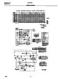 WIRING DIAGRAM Diagram and Parts List for MLXE62RED3  Frigidaire Washer Dryer Combo