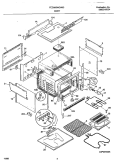 Part Location Diagram of 316042301 Frigidaire PLATE-WARNING