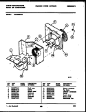 AIR HANDLING PARTS Diagram and Parts List for WAC083S7A2  Frigidaire Air Conditioner